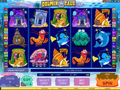 Dolphin Tale Online Casino Slot Game.
